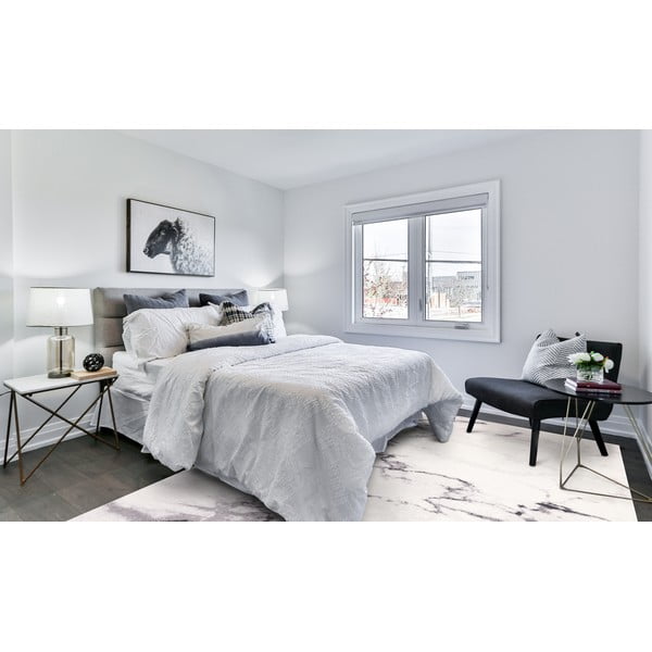 Krémovobiely vlnený koberec 160x240 cm Volakas – Agnella-image-1