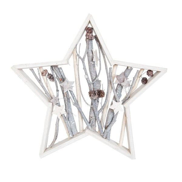 Dekoratívna hviezda Clayre & Eef Star, 39 x 39 cm