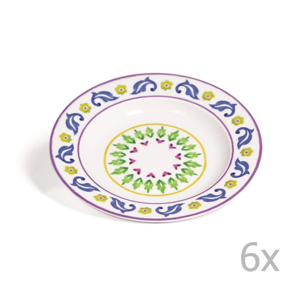 Sada 6 polievkových tanierov Toscana Gimignano, 22.5 cm