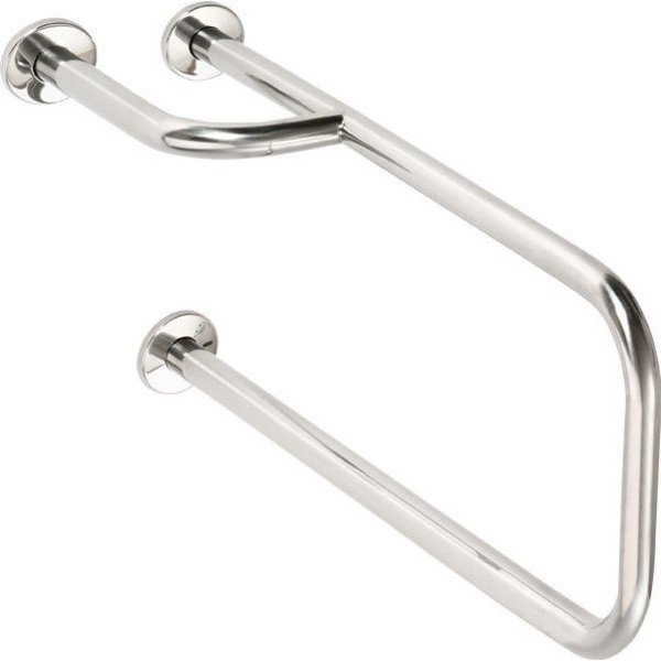 Nástenné madlo do kúpeľne z nehrdzavejúcej ocele 52 cm Handicap Left – Sapho
