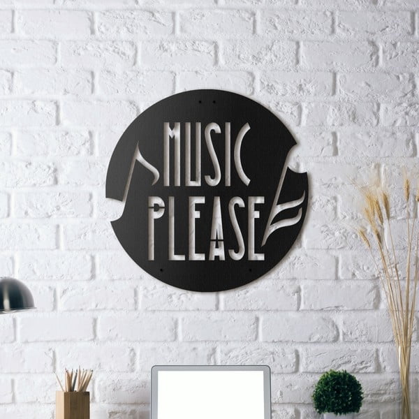 Dekorácia na stenu Music Please