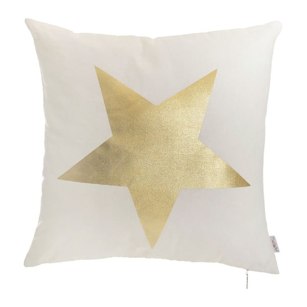 Obliečka na vankúš Mike & Co. NEW YORK Golden Star, 45 × 45 cm