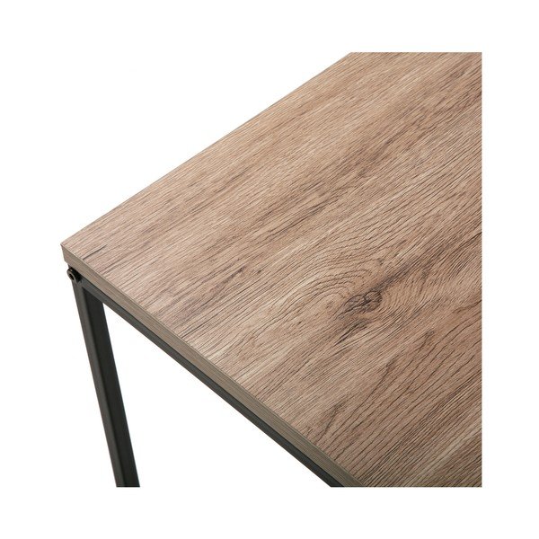 Sada stolíkov v dekore dubového dreva Versa Meno, 2 kusy-image-2