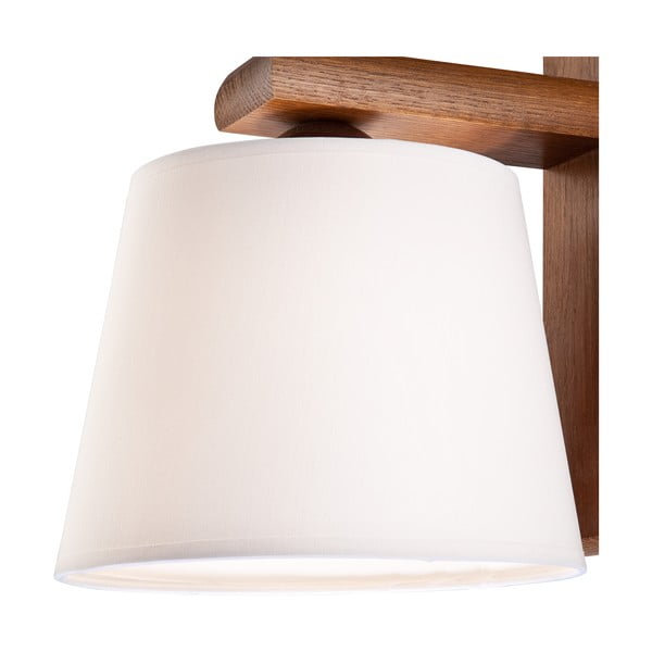 Tmavohnedé nástenné svietidlo ø 20 cm Aida – LAMKUR-image-4