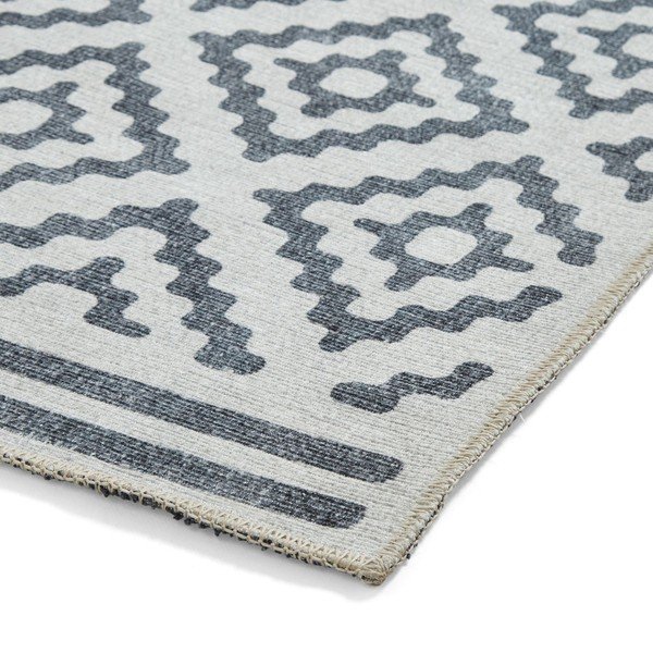 Sivý prateľný koberec 122x170 cm Coral Grey – Think Rugs-image-4