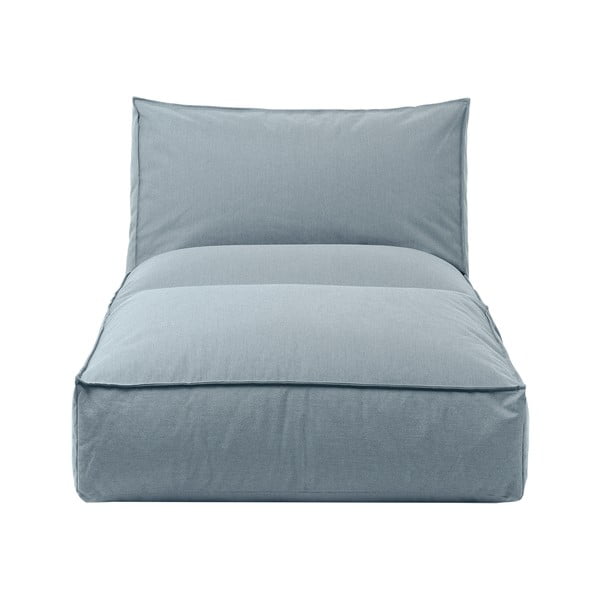 Svetlomodré polstrované vonkajšie ležadlo Blomus Stay