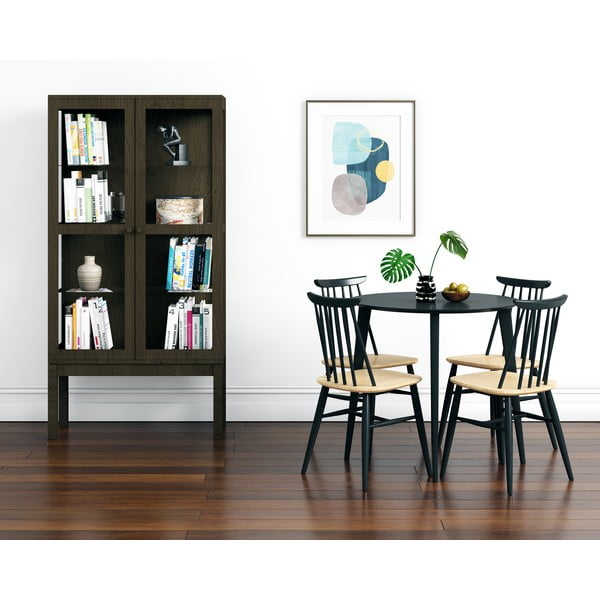 Vitrína v dekore dymového duba Woodman AbbeyWood-image-1