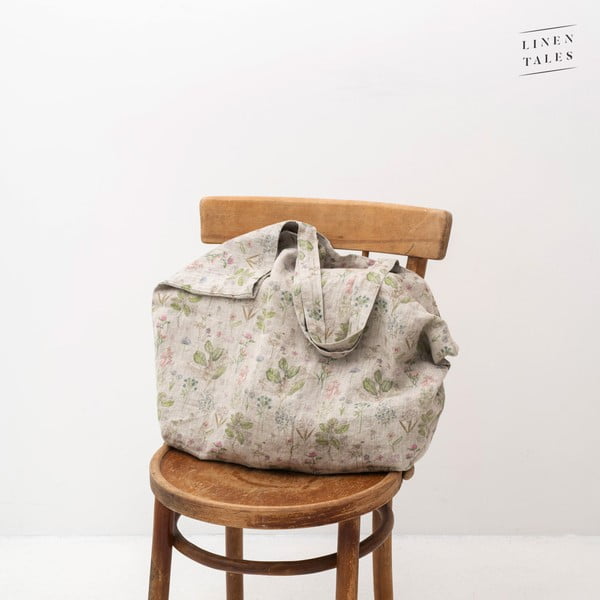 Ľanová nákupná taška - Linen Tales-image-1