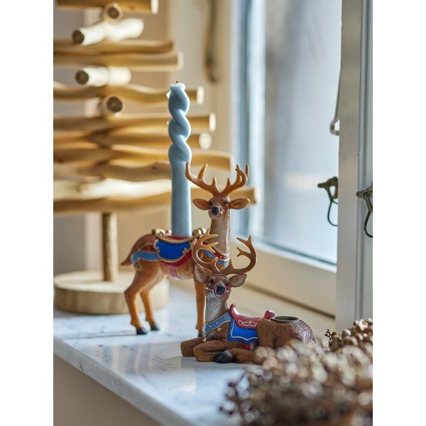 Polyresinové svietniky v súprave 2 ks Glory – Bloomingville-image-1