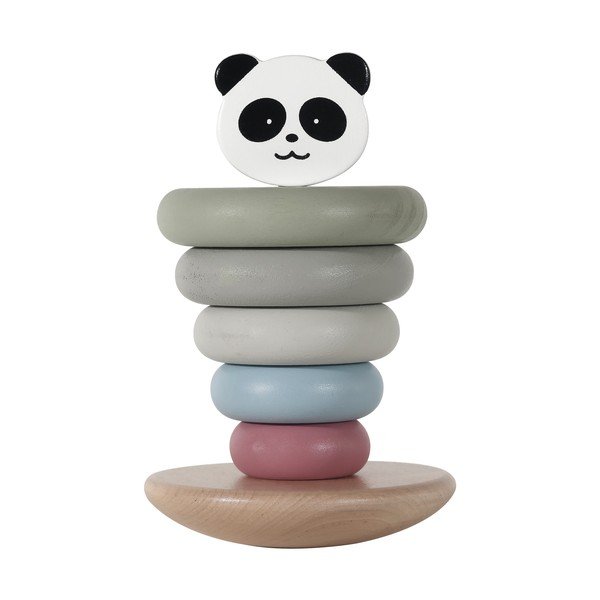 Drevená skladacia veža Panda – Kindsgut-image-1