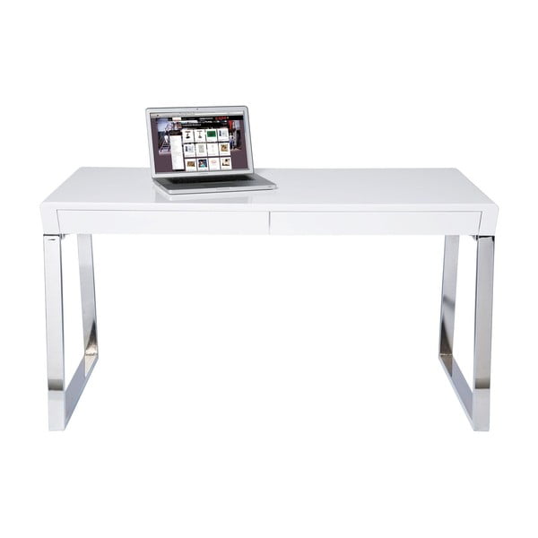 Biely pracovný stôl Kare Design Solution