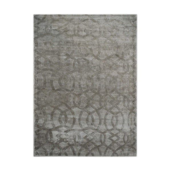 Sivý viskózový  koberec The Rug Republic Sparky, 230 x 160 cm
