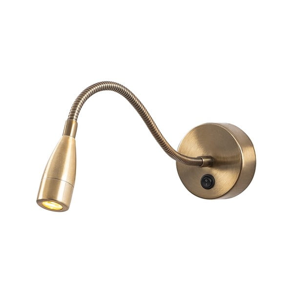 LED nástenné svietidlo v zlatej farbe Reading – Opviq lights-image-2