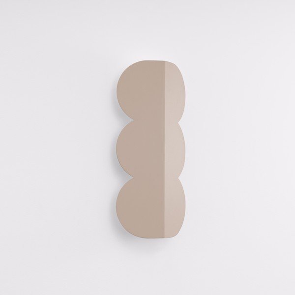Taupe hliníkové nástenné svietidlo BISCUIT – Thoro-image-4