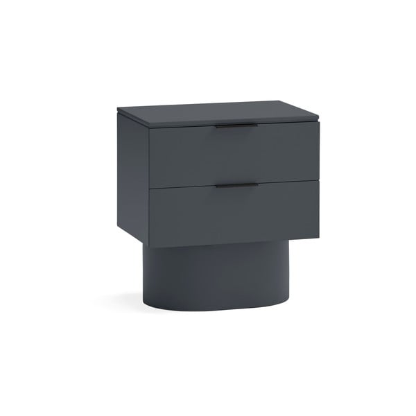 Antracitový nočný stolík Totem – Teulat-image-2