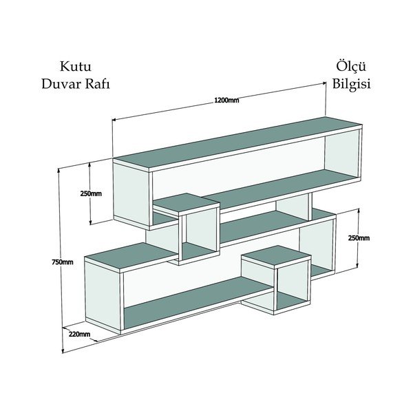 Nástenná polica Karen-image-2