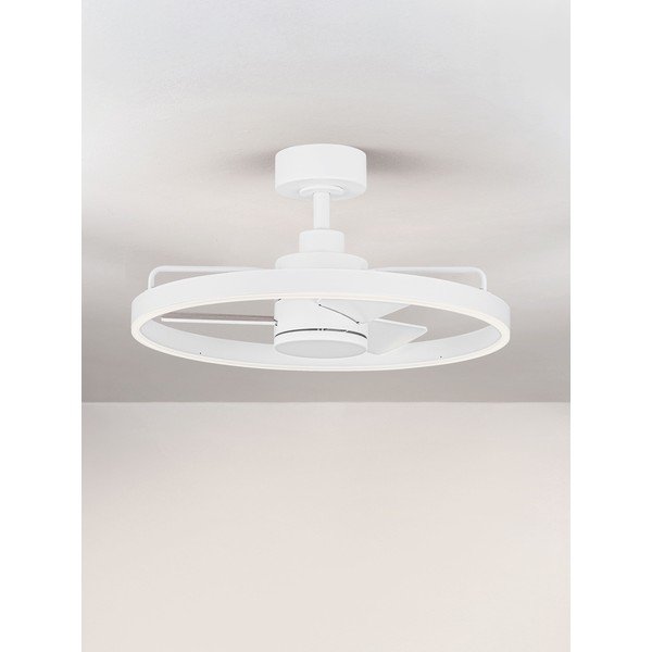Biele kovové LED stropné svietidlo so stmievačom Lunair – Nova Luce-image-3