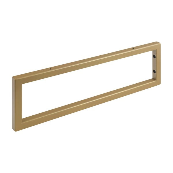Oceľová podpera pracovnej dosky v zlatej farbe 49x3 cm – Sapho