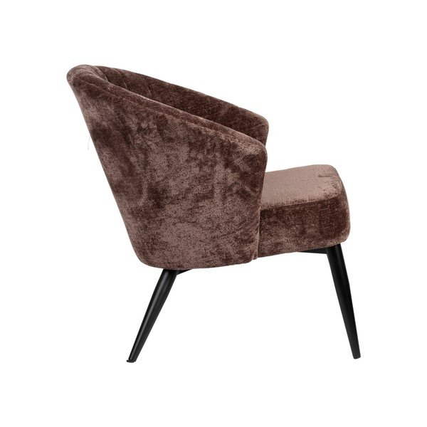 Fialové kreslo Georgia – Dutchbone-image-3