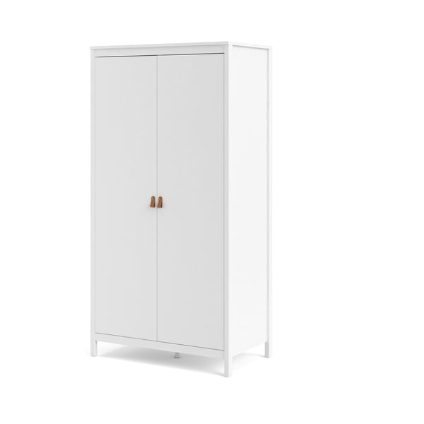 Biela šatníková skriňa 102x199 cm Madrid – Tvilum-image-3