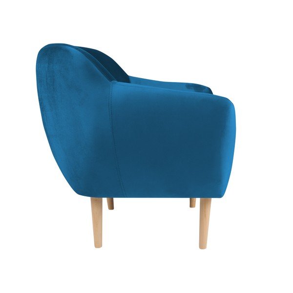 Modré kreslo Mazzini Sofas Benito-image-1