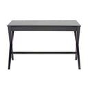 Čierny písací stôl so zásuvkou Actona Writex