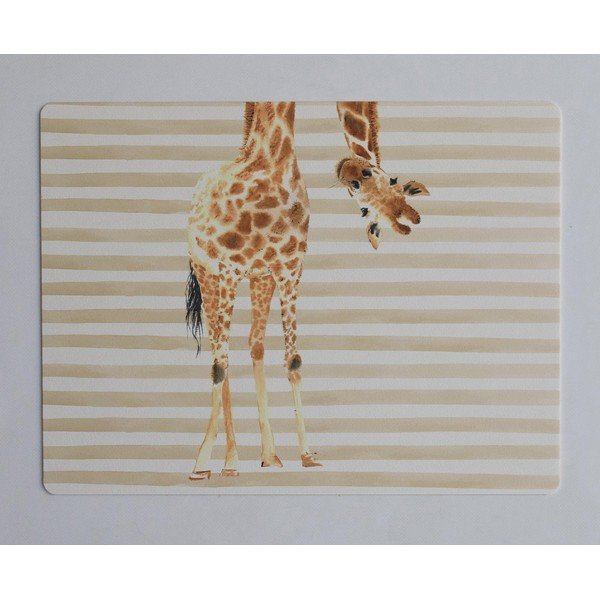 Podložka na stôl Little Nice Things Giraffe, 55 × 35 cm