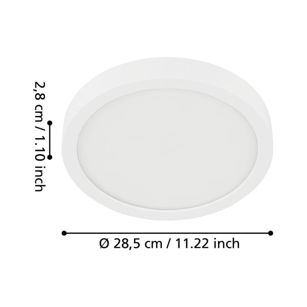 Biele LED stropné svietidlo FUEVA 5 – EGLO-image-3