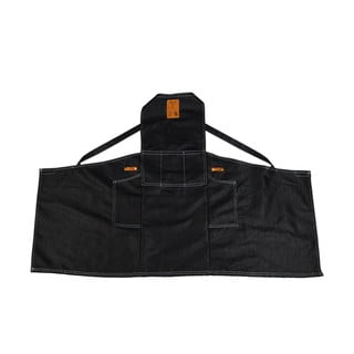 Čierna záhradnícka zástera Esschert Design Denim Japan