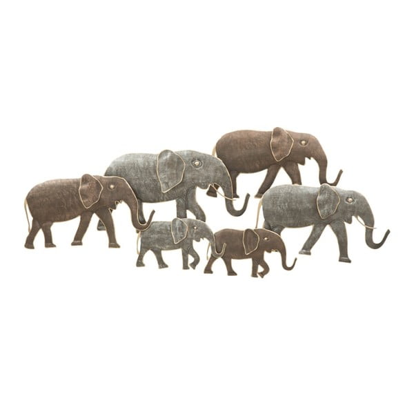 Nástenná dekorácia Mauro Ferretti Elephant, 128 × 56 cm