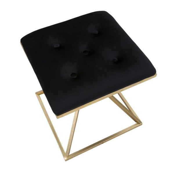 Stolička v čierno-zlatej farbe Mauro Ferretti Piramid-image-4