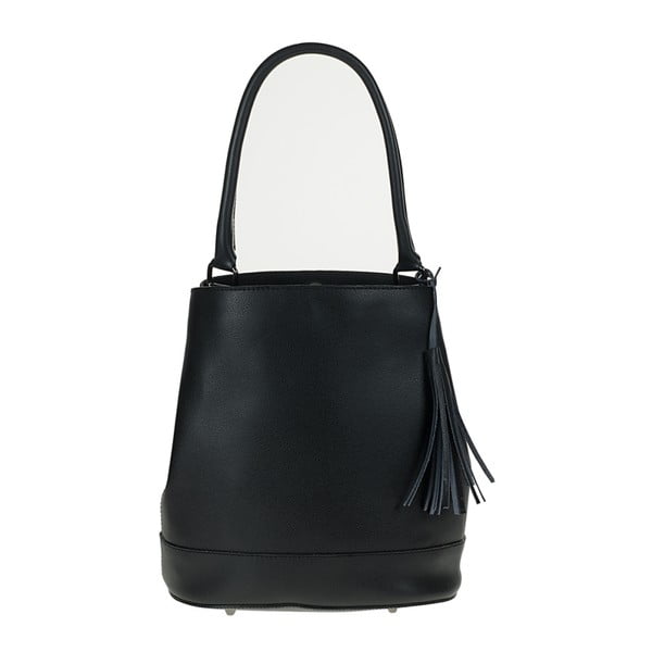 Čierna kožená kabelka Giulia Bags Beauty

