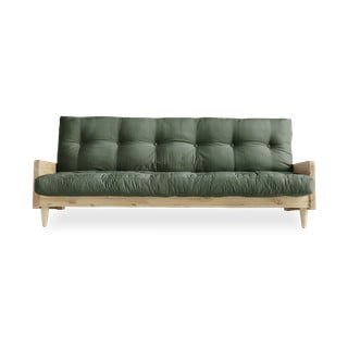 Variabilná pohovka Karup Design Indie Natural Clear/Olive Green