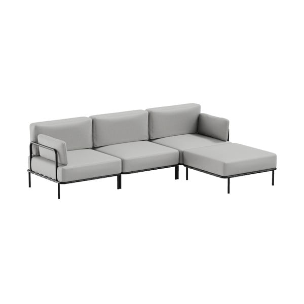 Svetlosivá záhradná modulárna pohovka 234 cm Salve – Sit Sit