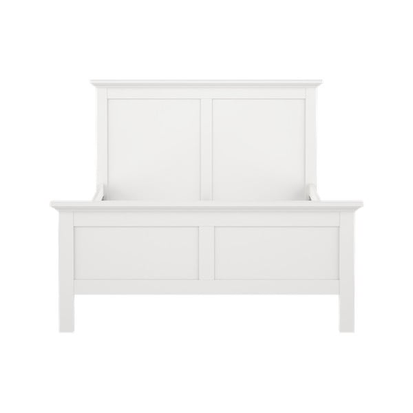 Biela dvojlôžková posteľ 140x200 cm Paris – Tvilum-image-2