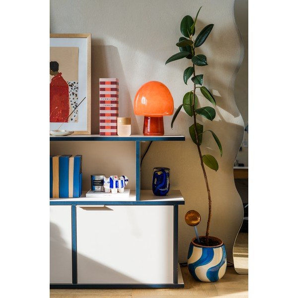 Červená stolová lampa (výška  27 cm) Gozar  – Leitmotiv-image-1