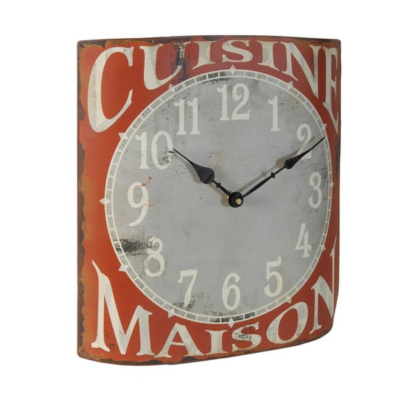Drevené hodiny Antic Line Café, ⌀ 59 cm