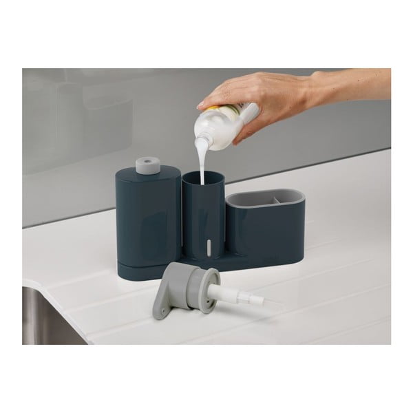 Sivý stojan na umývacie prostriedky Joseph Joseph SinkBase Plus-image-1