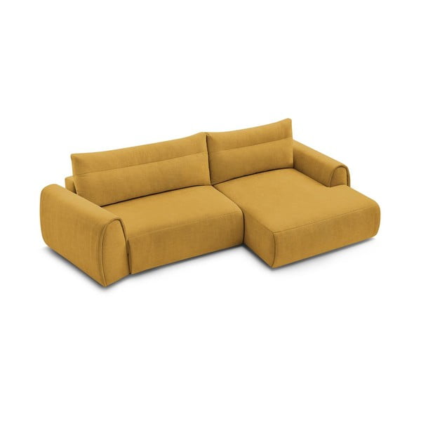 Okrovožltá rohová pohovka Aden – Bobochic Paris-image-4