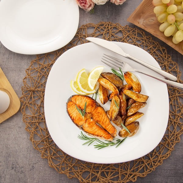 Sklenená jedálenská súprava 18 ks LUNA – Orion-image-4