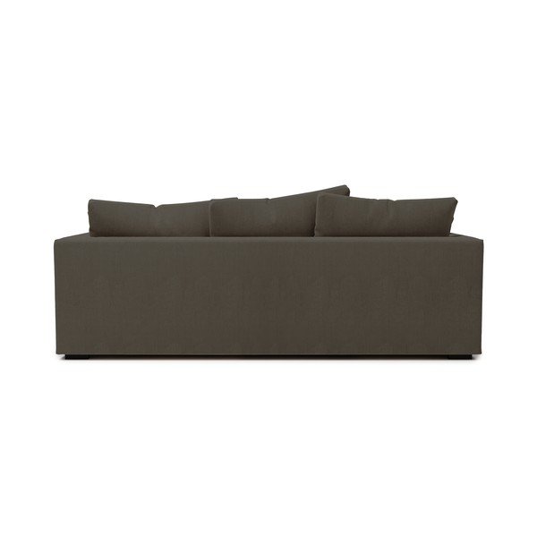 Tmavosivá menčestrová pohovka 220 cm Comfy – Scandic-image-2