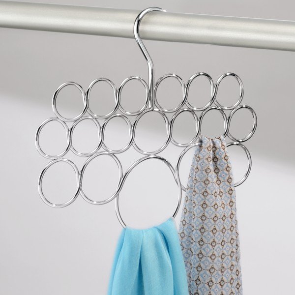 Kovový vešiak na šatky a šály iDesign Axis, 25 x 28,5 cm-image-1