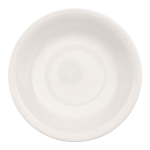 Biely porcelánový hlboký tanier Like by Villeroy & Boch, 23,5 cm