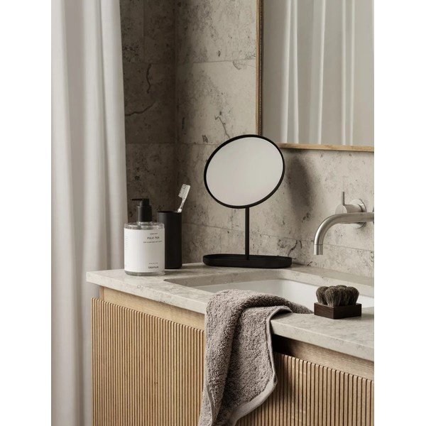 Sivé froté uteráky v súprave 2 ks z bio bavlny 30x50 cm Riva – Blomus-image-2