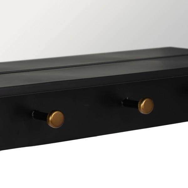 Nástenné zrkadlo s vešiakom 69x43 cm – Ixia-image-4