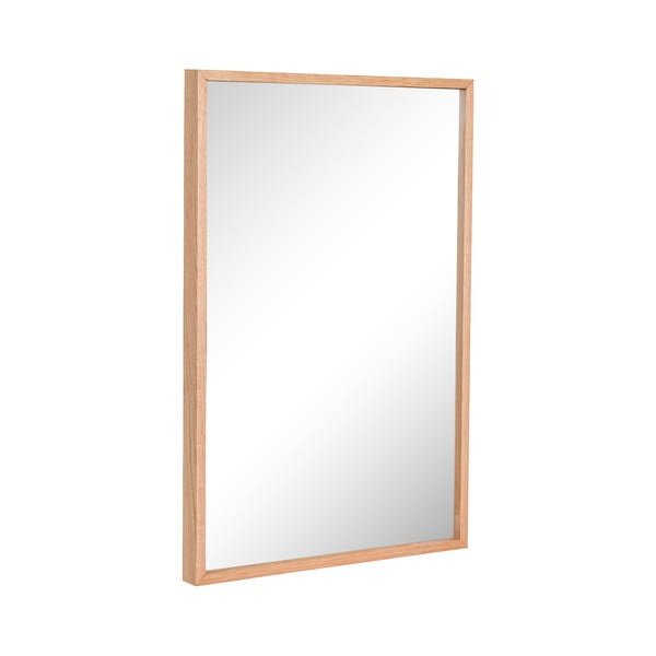 Nástenné zrkadlo s dreveným rámom Depth – Hübsch-image-2