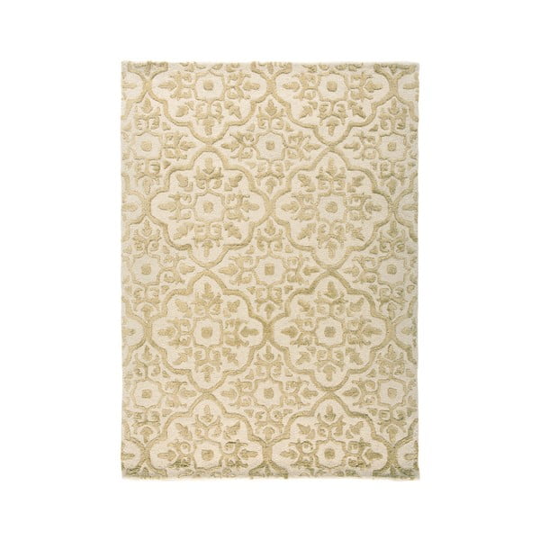 Béžový ručne tkaný koberec Flair Rugs Knightsbridge, 120 × 170 cm
