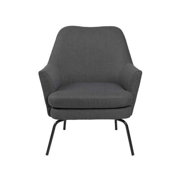 Tmavosivé kreslo Actona Chisa-image-1