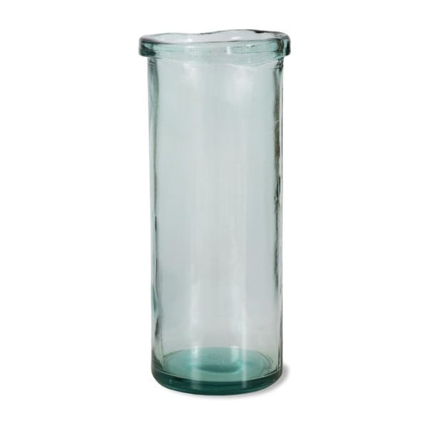Váza z recyklovaného skla Garden Trading Wells, výška 36 cm