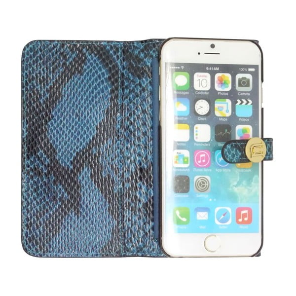 Obal na iPhone6 Wallet Snake Blue-image-3